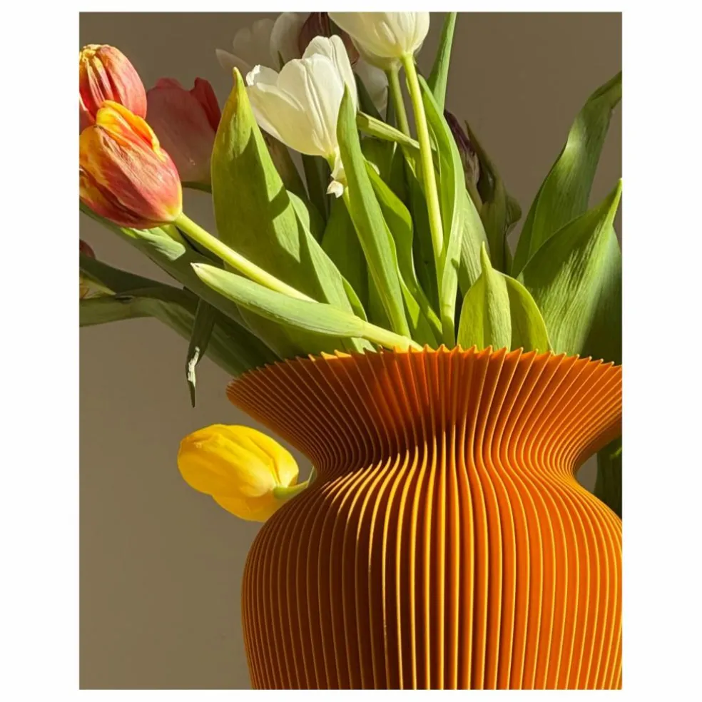 Vase Betty | Jaune moutarde