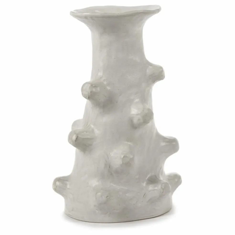Vase Billy en céramique | Blanc