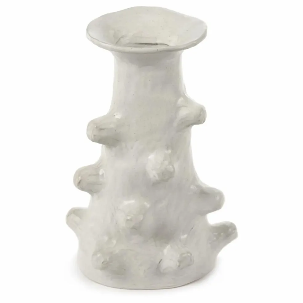 Vase Billy en céramique | Blanc