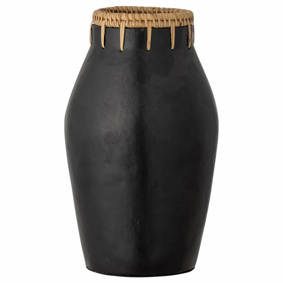 Vase Dixon en terre cuite | Noir