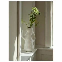 Vase en grès Isolde | Blanc