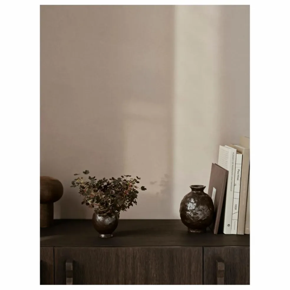 Vase en terracotta Doro | Marron