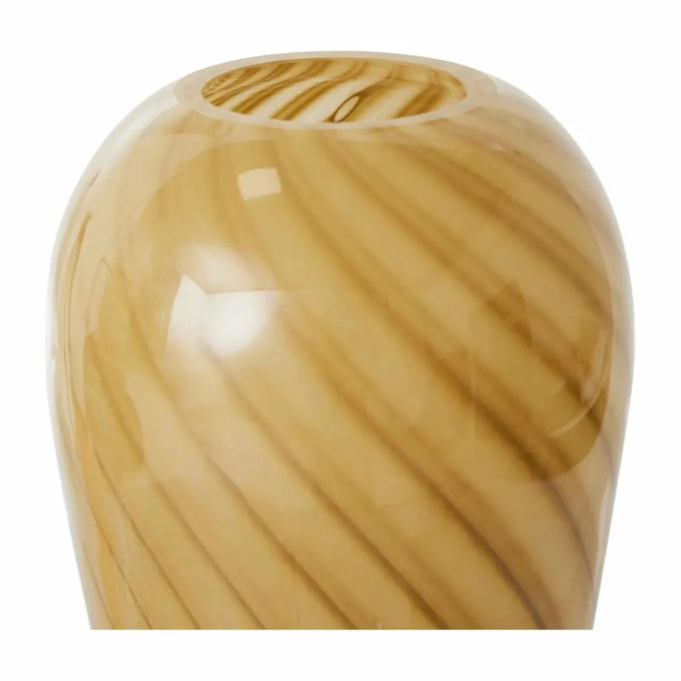 Vase en verre Mochi | Jaune