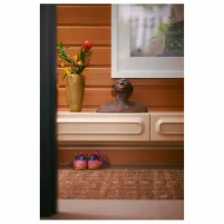 Vase en verre Mochi | Jaune