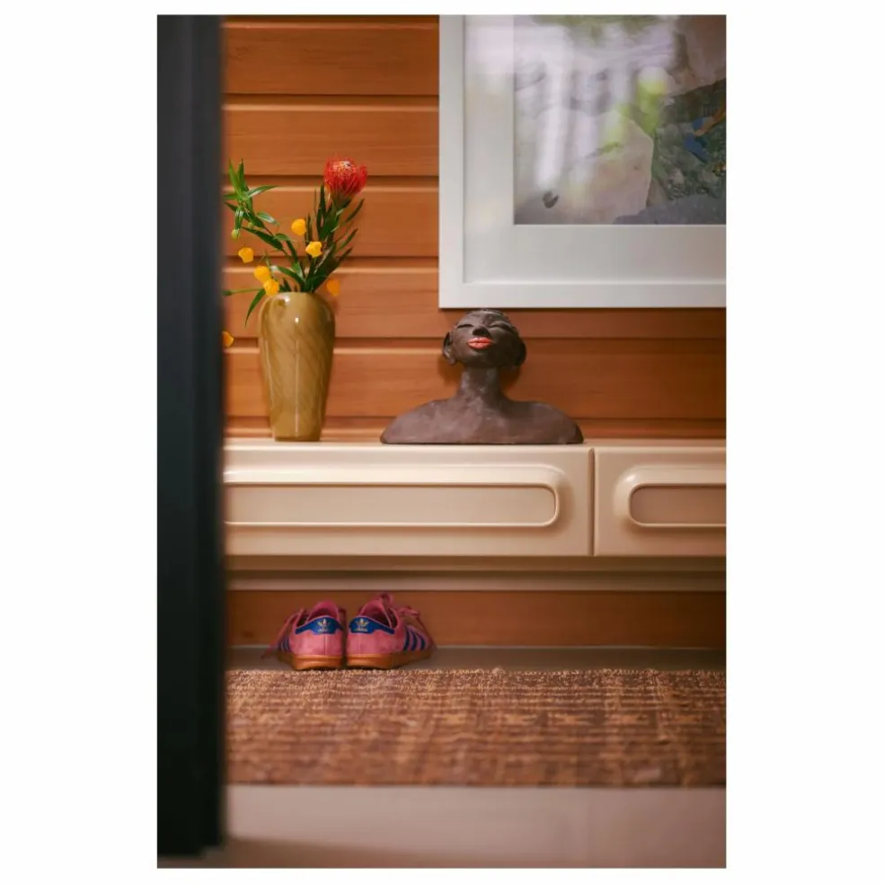 Vase en verre Mochi | Jaune