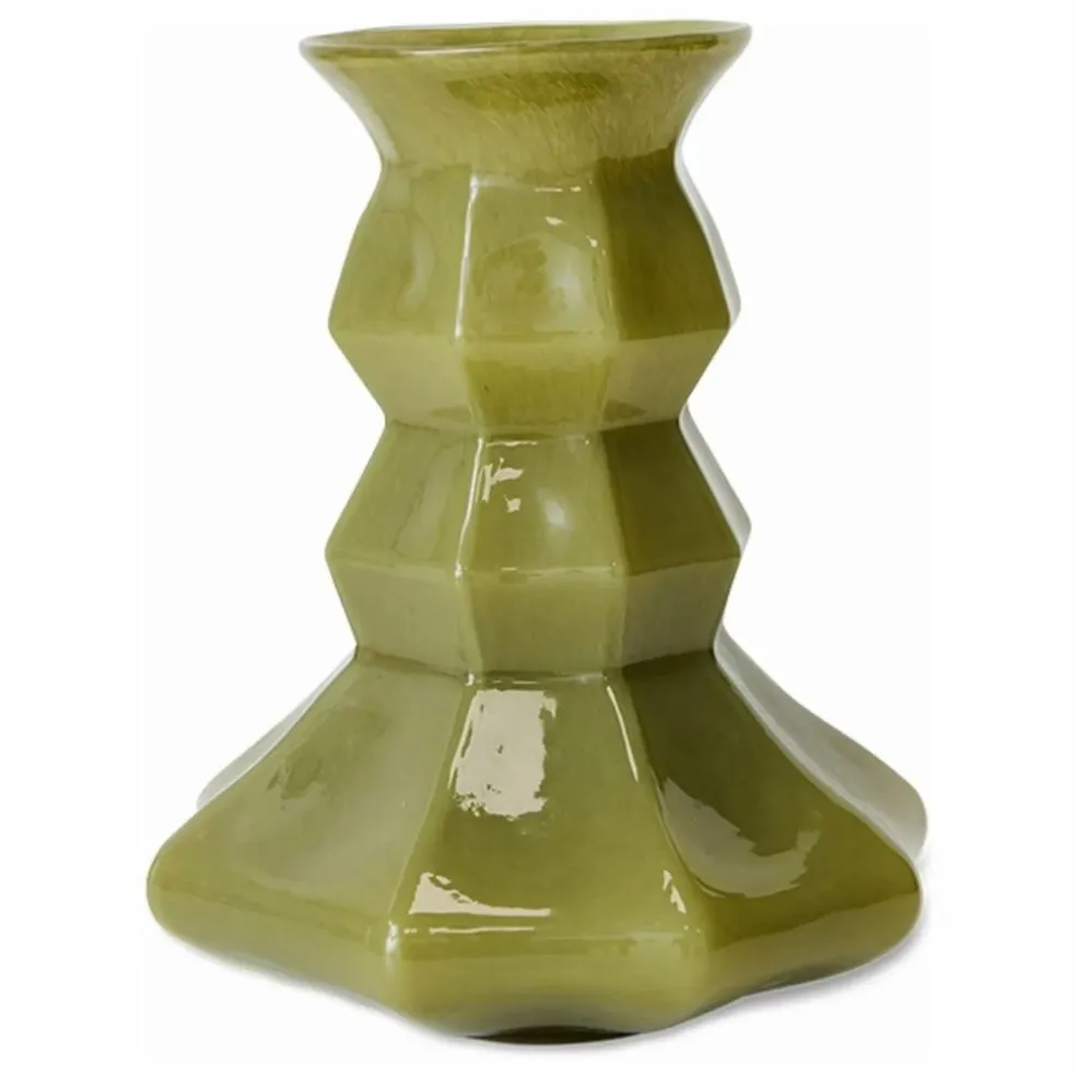 Vase en verre Silhouette | Vert