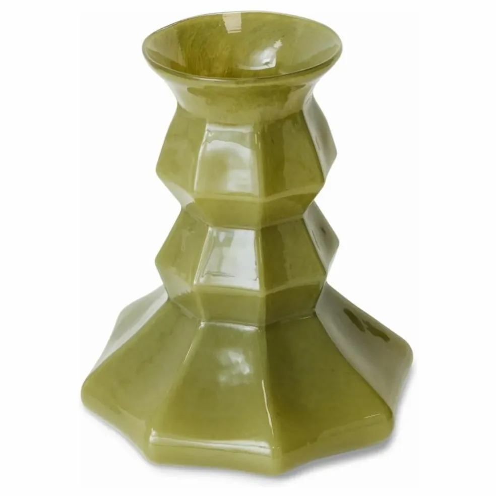 Vase en verre Silhouette | Vert