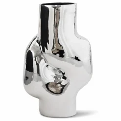 Vase Gleam | Chromé