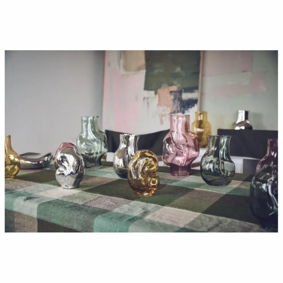Vase Gleam | Chromé