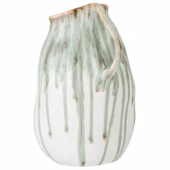 Vase Link en grès | Vert
