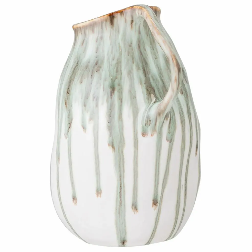 Vase Link en grès | Vert