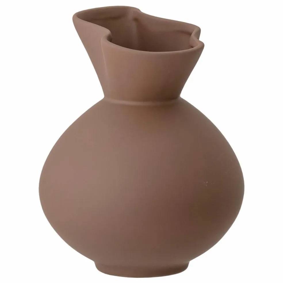 Vase Nicita en grès | Noisette