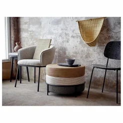 Vase Nicita en grès | Noisette