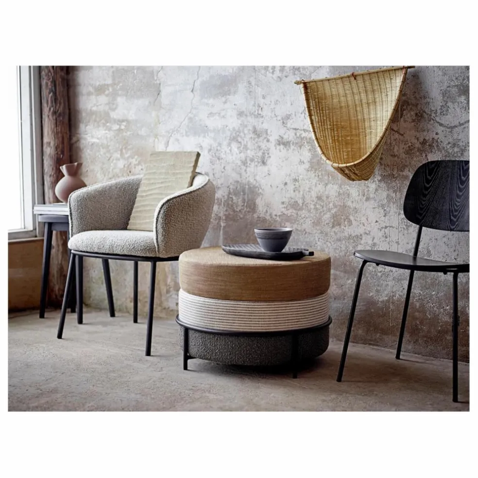 Vase Nicita en grès | Noisette
