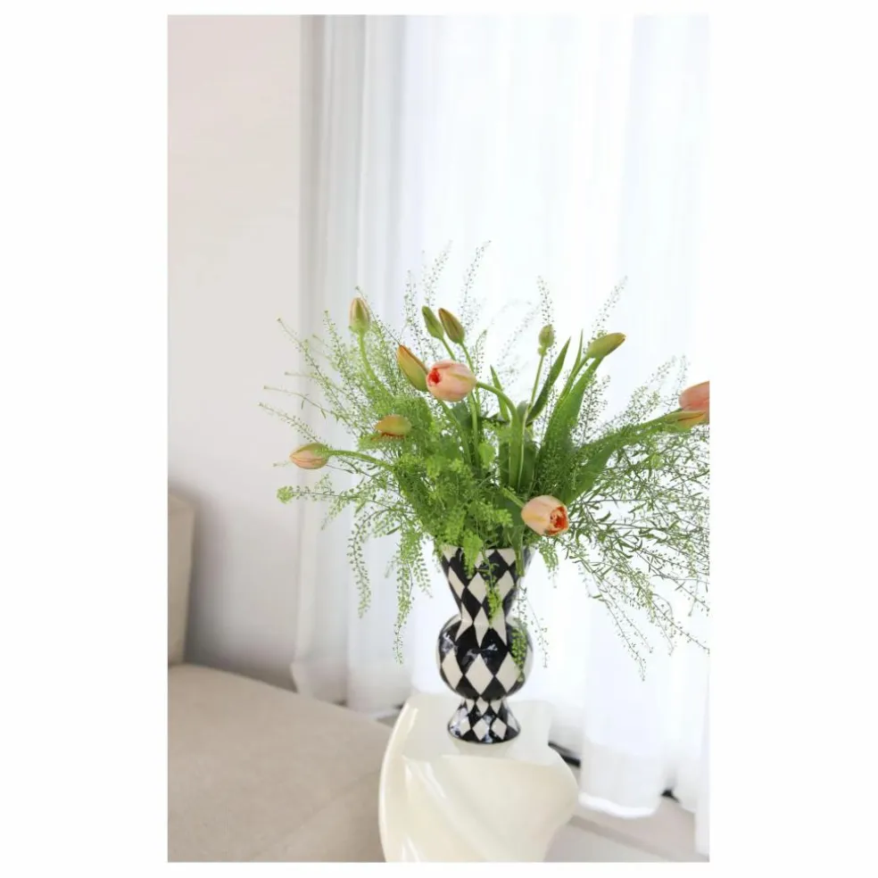 Vase Rhombic | Noir