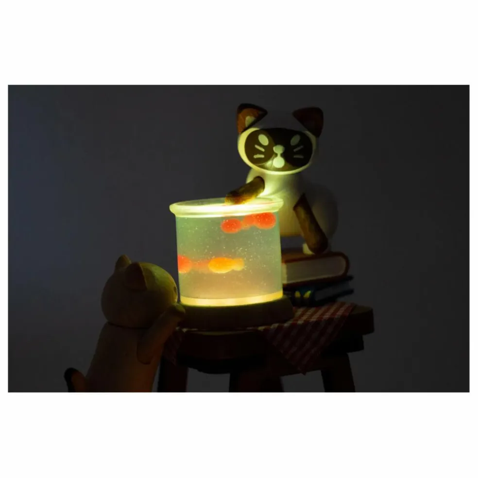Veilleuse Chat et Poisson