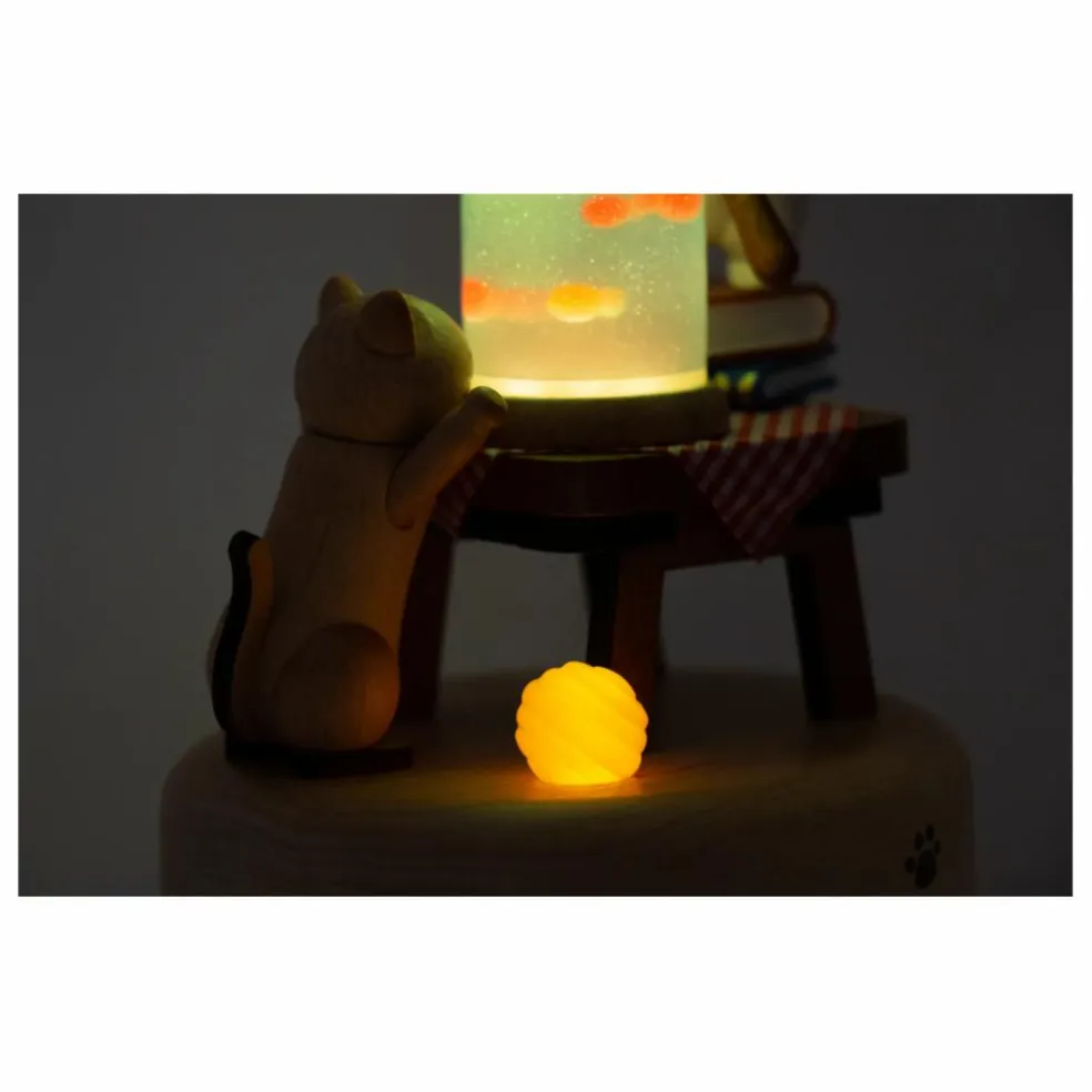 Veilleuse Chat et Poisson