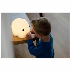 Veilleuse éléphant en silicone souple