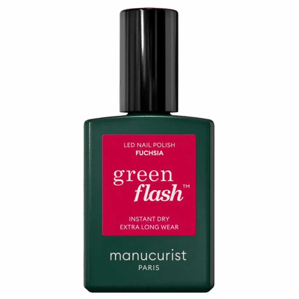 Vernis à ongles semi-permanent Green Flash - 15 ml | Rose fuschia
