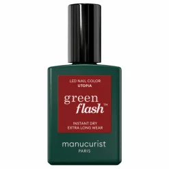 Vernis à ongles semi-permanent Green Flash - 15 ml | Utopia