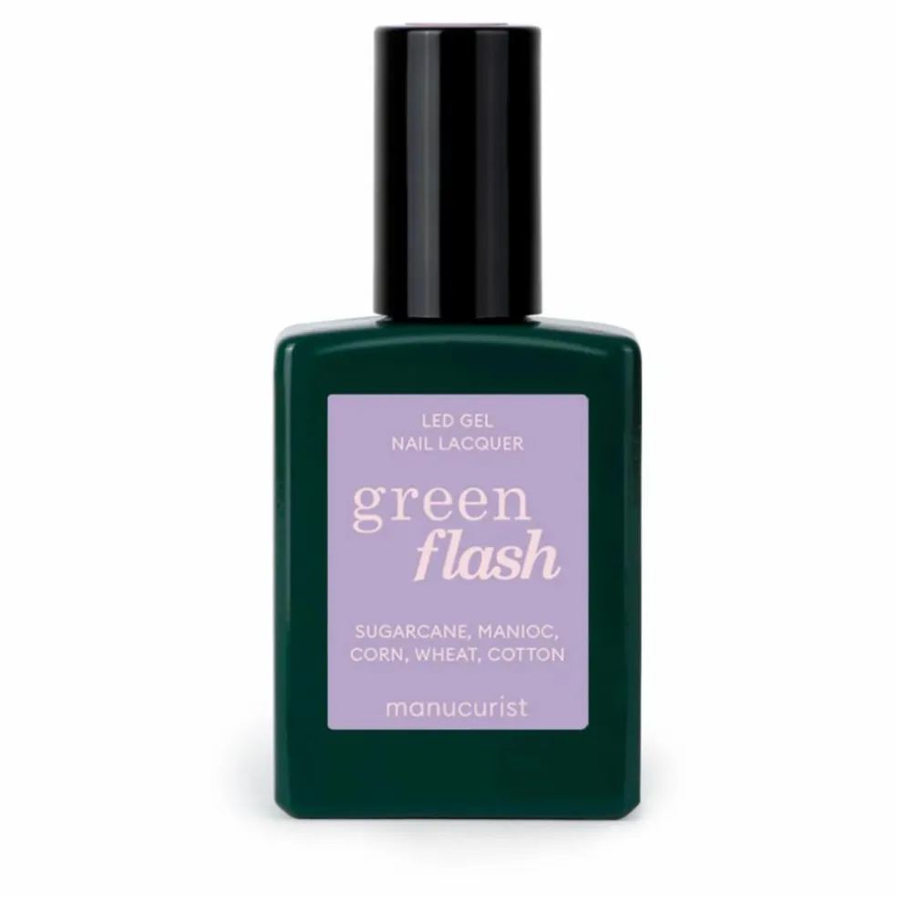 Vernis à ongles semi-permanent Green Flash - 15 ml | Lisa Lilas