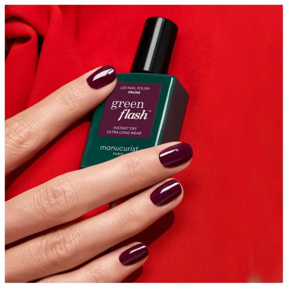 Vernis à ongles semi-permanent Green Flash - 15ml | Prune
