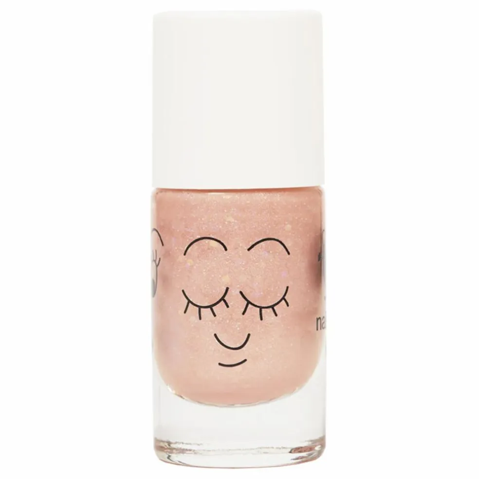 Vernis Peachy pailleté - 8 ml | Rose pêche