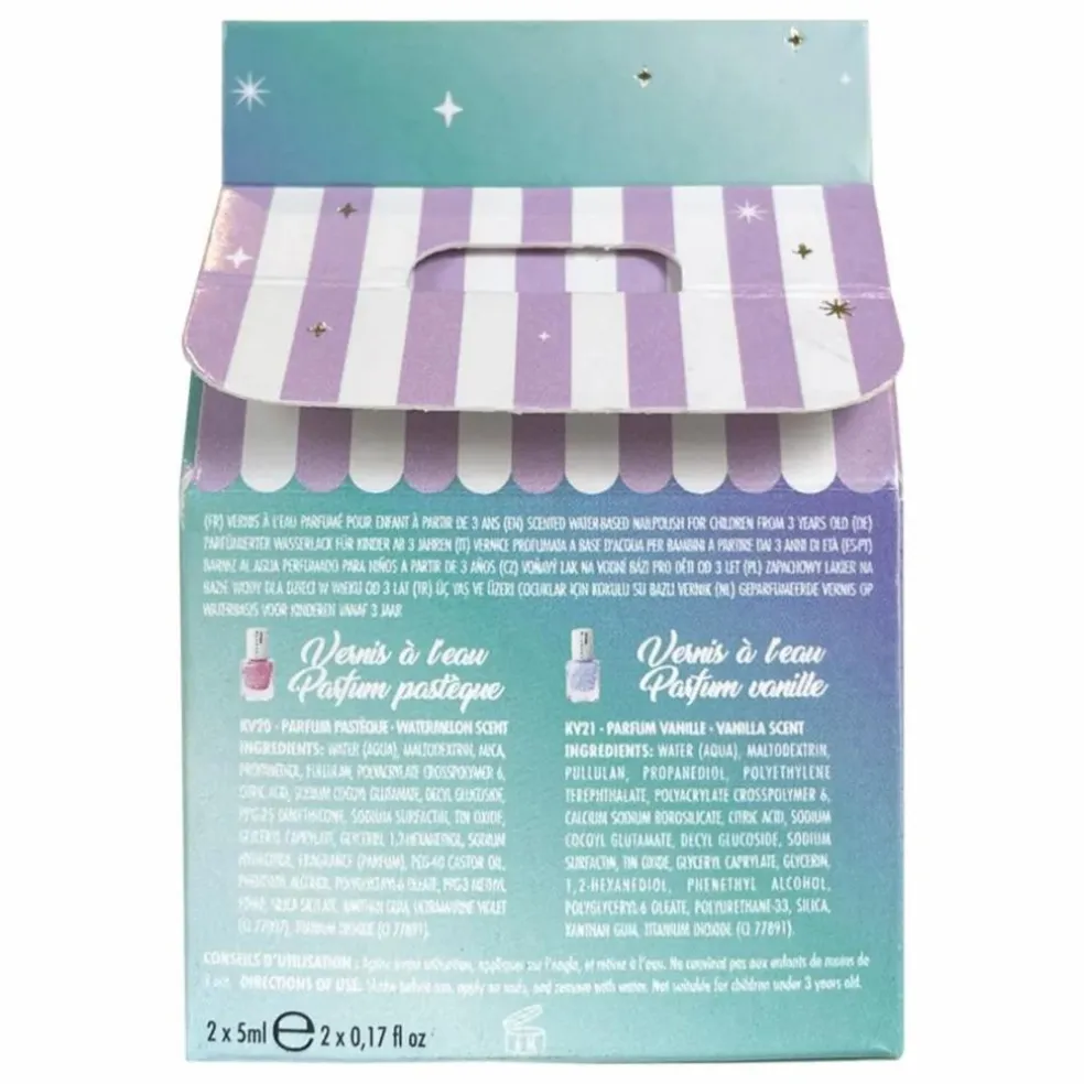 Vernis Princess Aqualand - Lot de 2