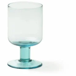 Verre à vin Bloom | Bleu turquoise