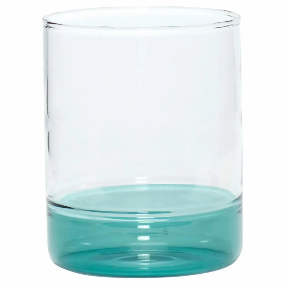 Verre bicolore | Vert d'eau
