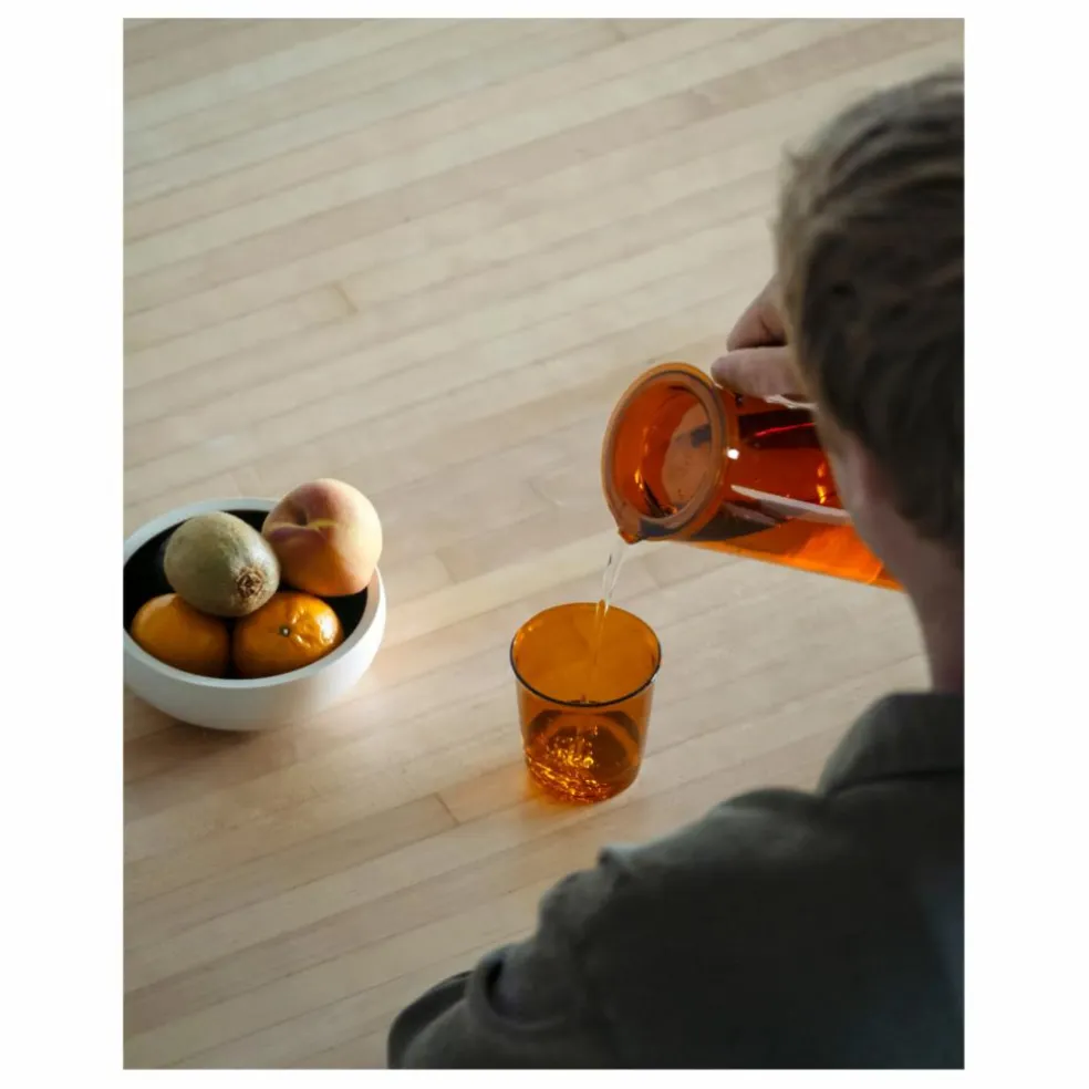 Verre Cast simple paroi - 350 ml | Ambre
