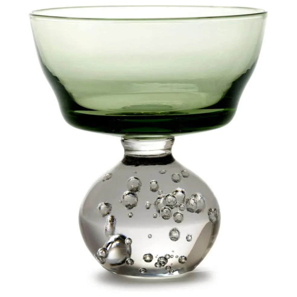 Verres à pied Eternal snow - Set de 6 | Vert