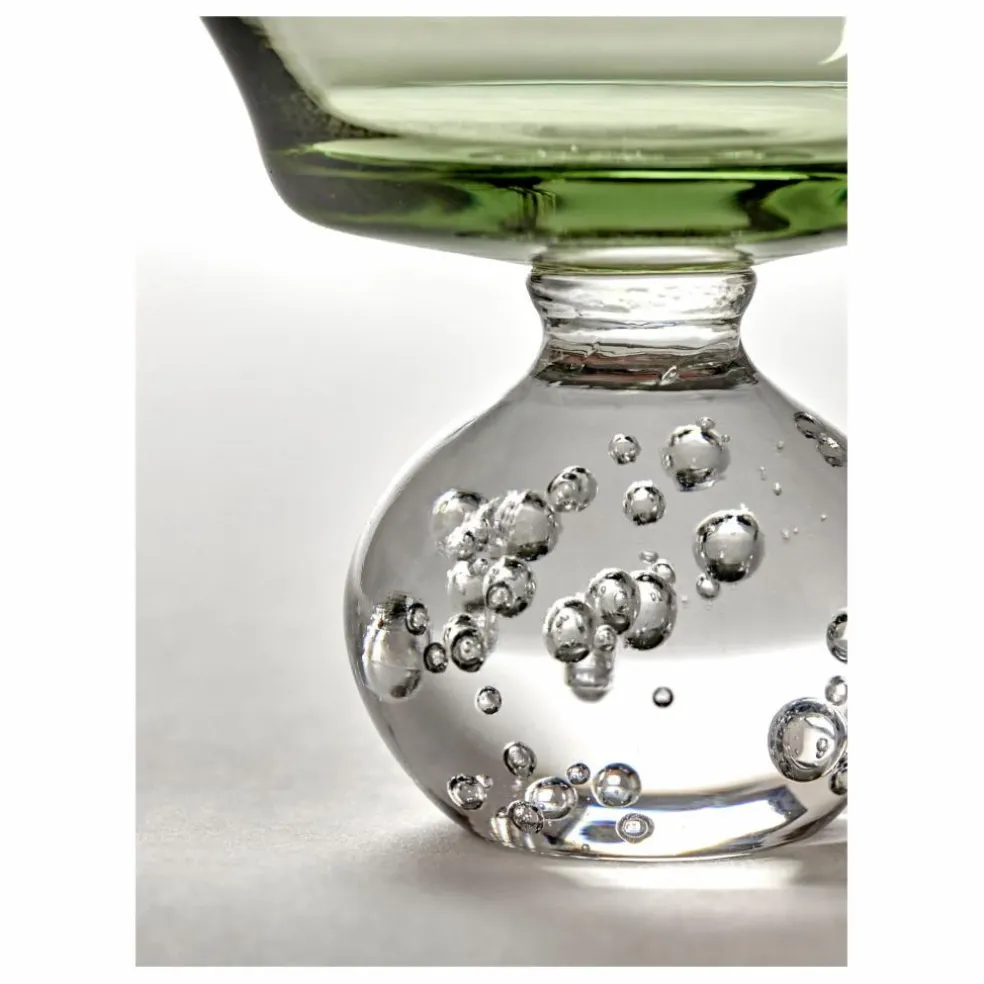 Verres à pied Eternal snow - Set de 6 | Vert