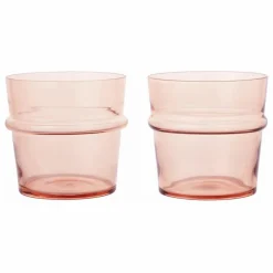 Verres Boya - Set de 2 | Framboise