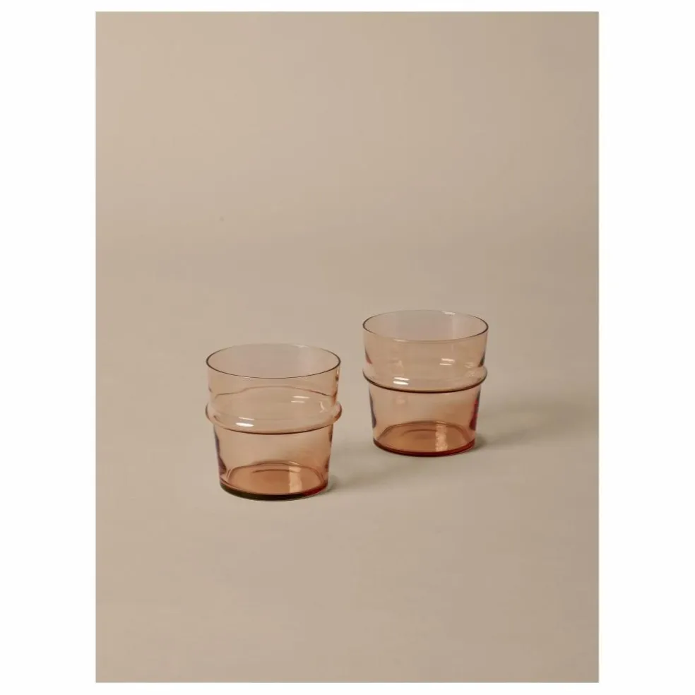 Verres Boya - Set de 2 | Framboise