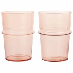 Verres Boya - Set de 2 | Framboise