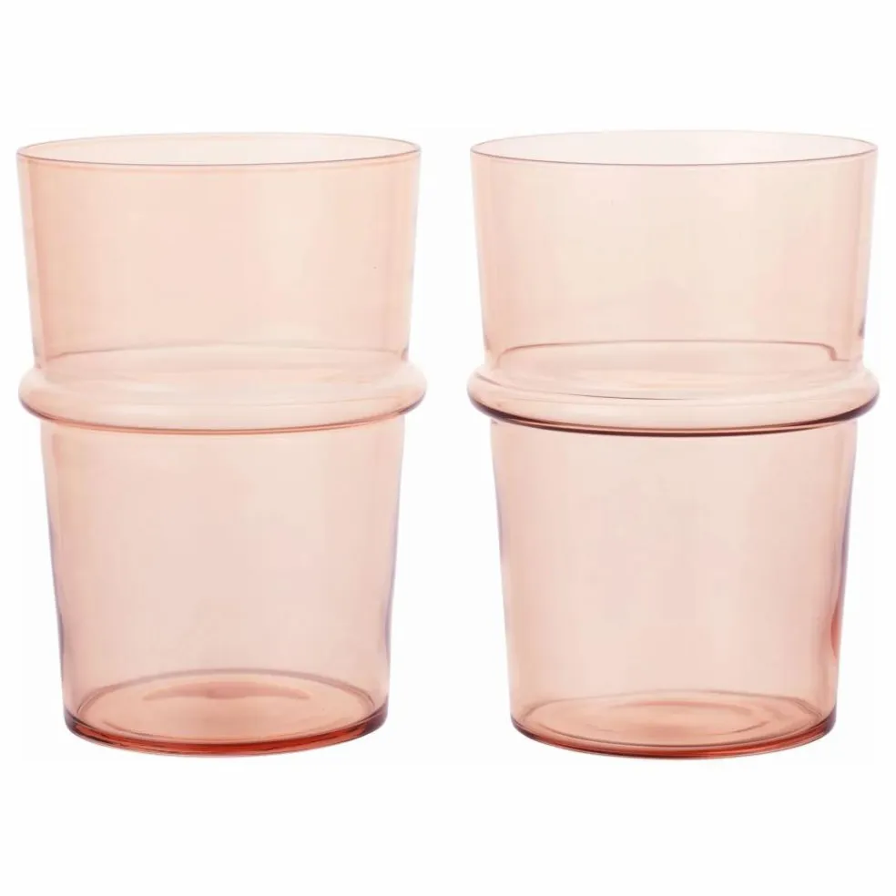 Verres Boya - Set de 2 | Framboise
