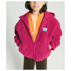 Veste à Capuche Façon Sherpa Hoktown | Rose fuschia