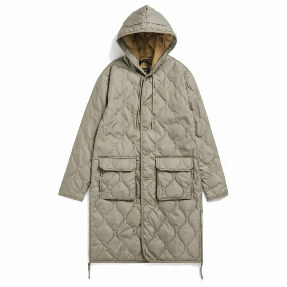 Veste à Capuche Militaire Longue | Mocha