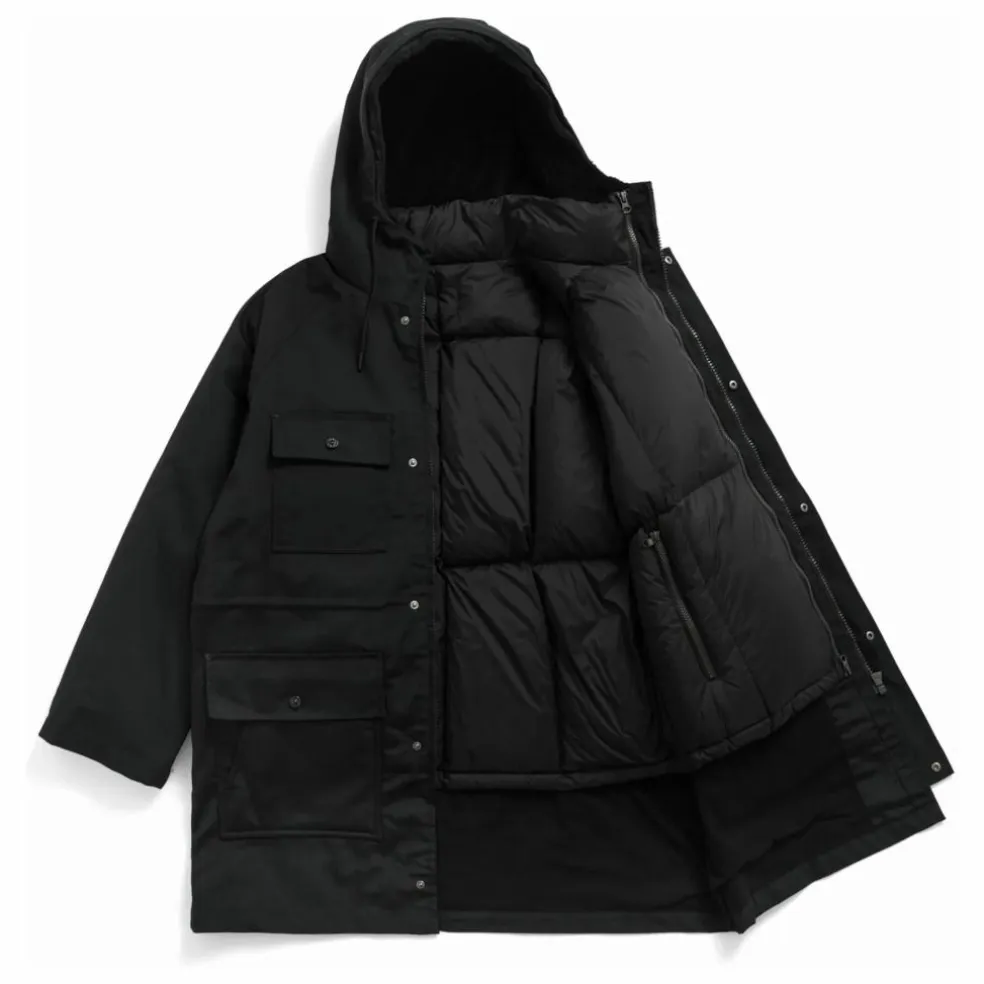Veste à Capuche Volume Down | Noir