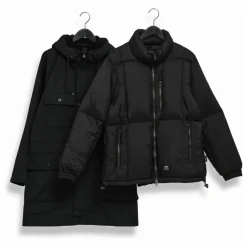 Veste à Capuche Volume Down | Noir