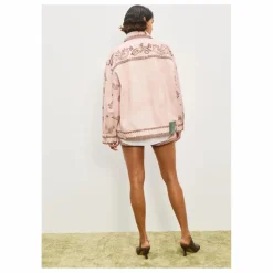 Veste Akia Denim | Rose