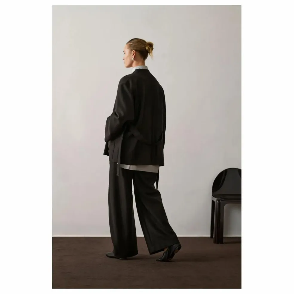 Veste Balme Laine Vierge | Vert foncé