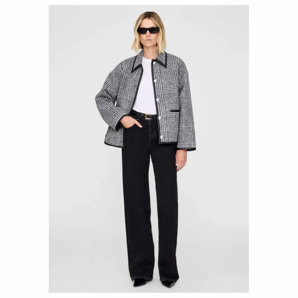 Veste Camden Carreaux | Gris