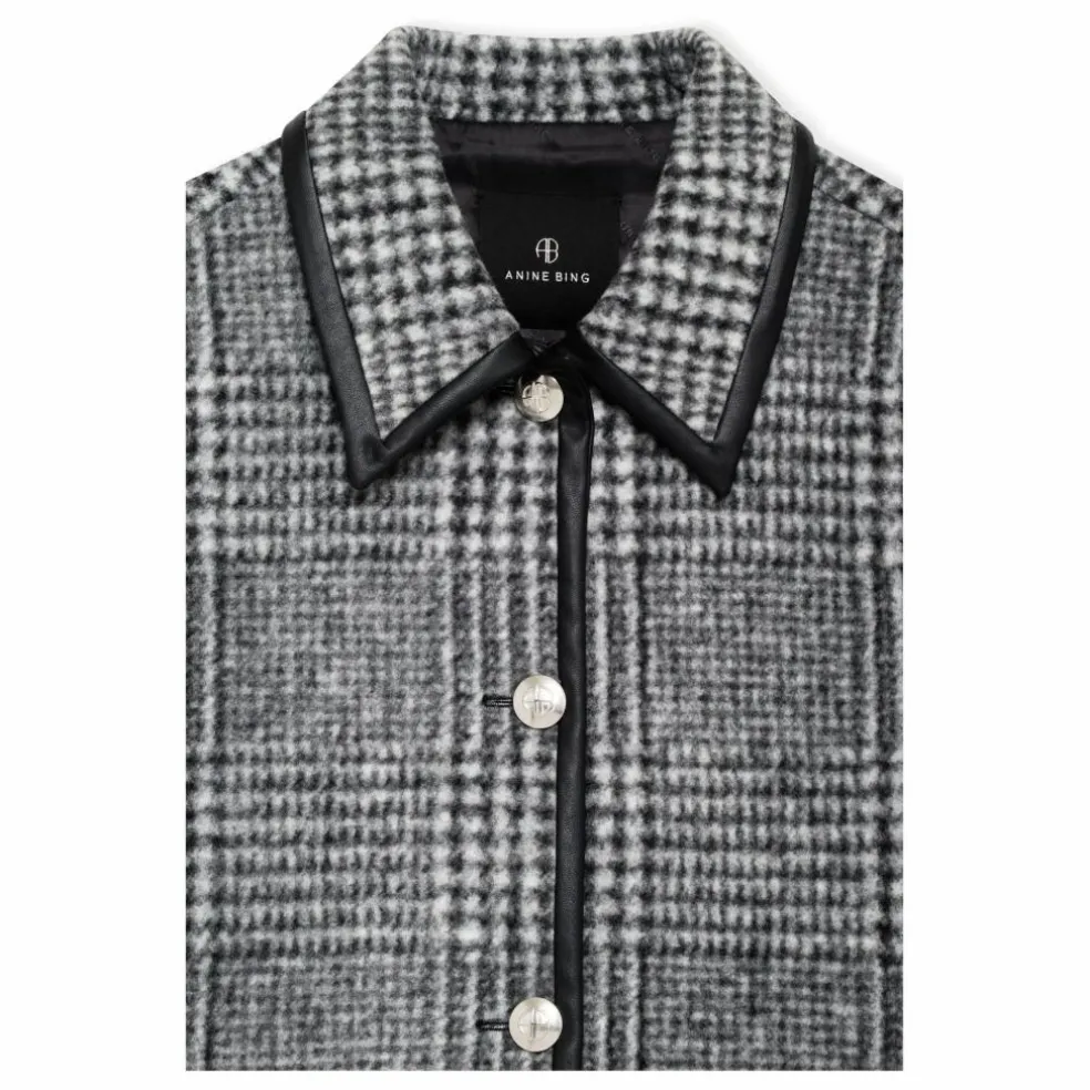 Veste Camden Carreaux | Gris