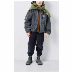 Veste Capuche Façon Sherpa Hoktown | Gris anthracite chiné