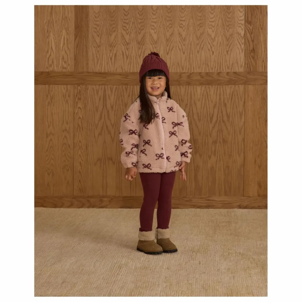 Veste Coco Sherpa | Rose