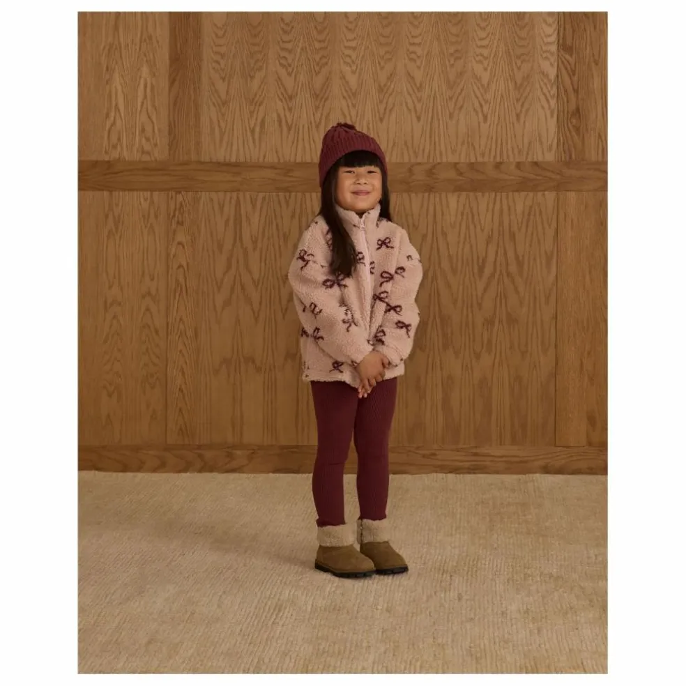 Veste Coco Sherpa | Rose