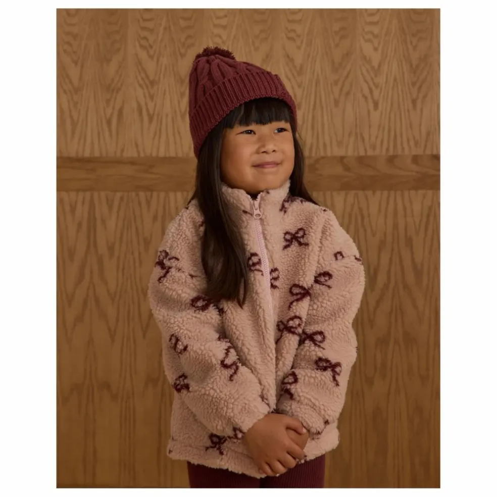 Veste Coco Sherpa | Rose
