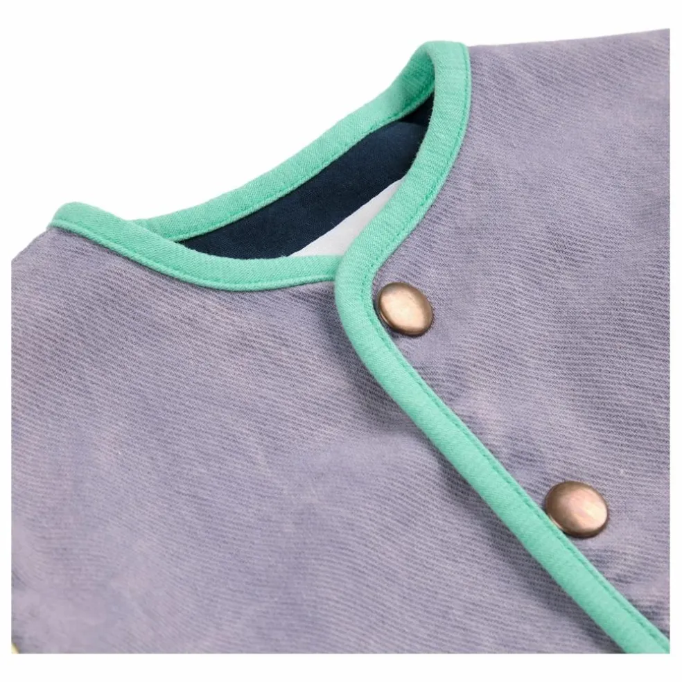 Veste Colorblock Fibres Recyclées | Lavande